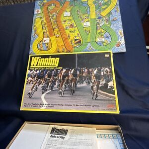 WINNING BICYCLE RACE GAME  JT vintage games and collectibles biking racing Tour